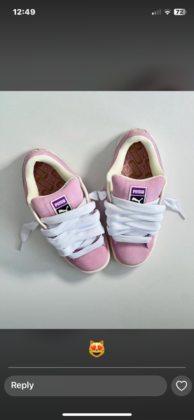 Puma Suede rose