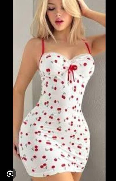 Robe Femme Motif Cerises
