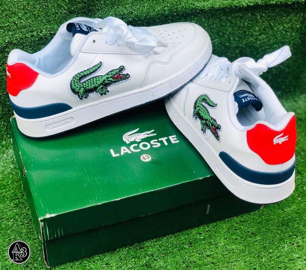 Basket Lacoste Blanche Mixte