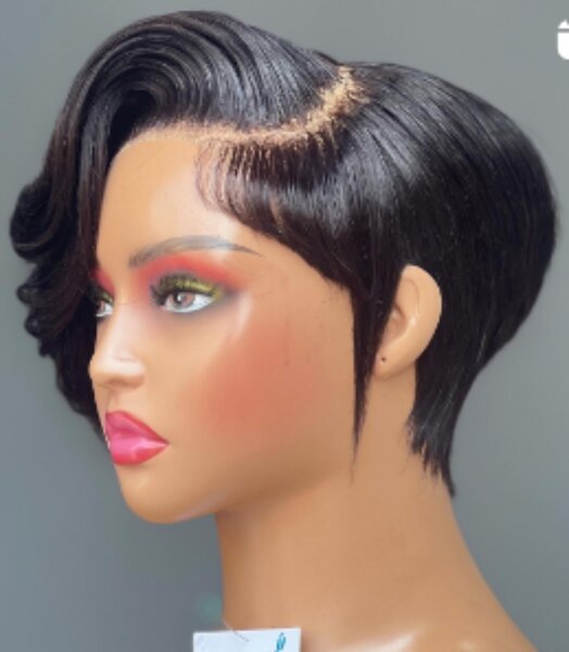 natural and realistic pixie wig MEGAN
