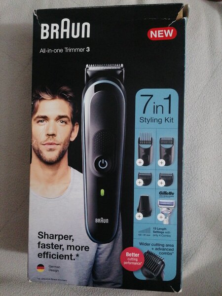 Tondeuse à barbe Braun TE1