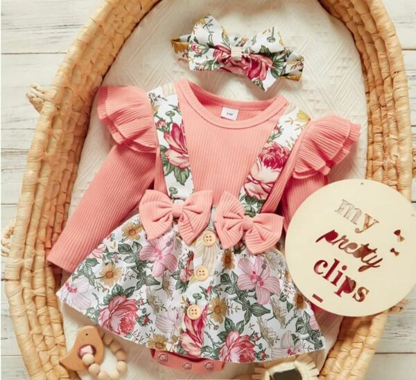Chic style pour enfant fille 3-9 mois