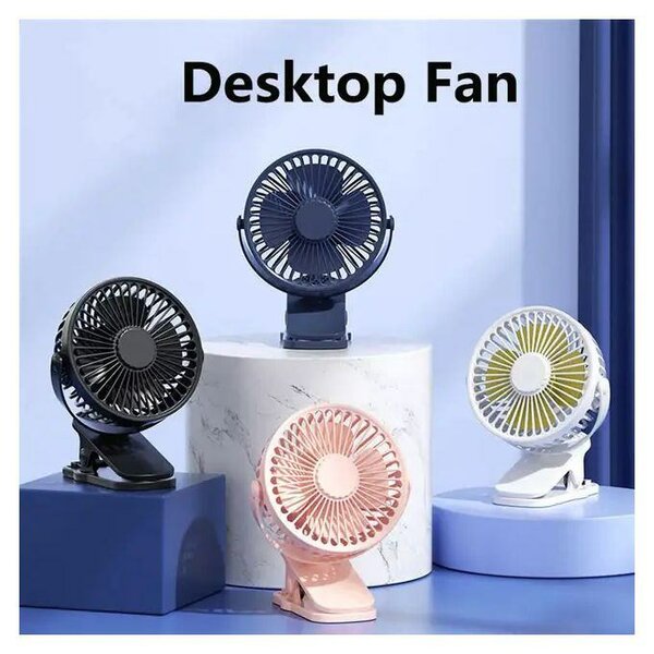 Ventilateur USB à clipser ultra silencieux, mini ventilateur
