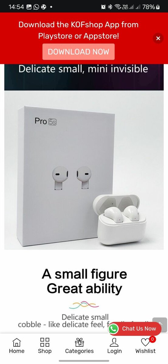 Pro 5s Mini Earbud