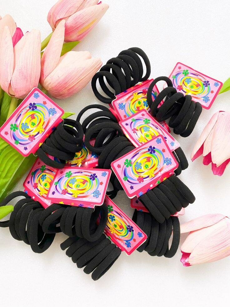 Lot de chouchous colorés