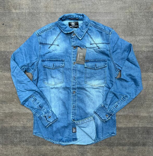 Chemise en jean pour homme