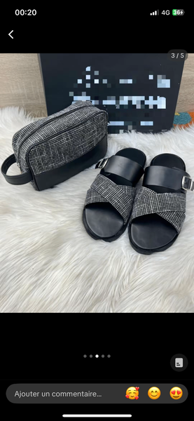 Sandales élégantes unisexes