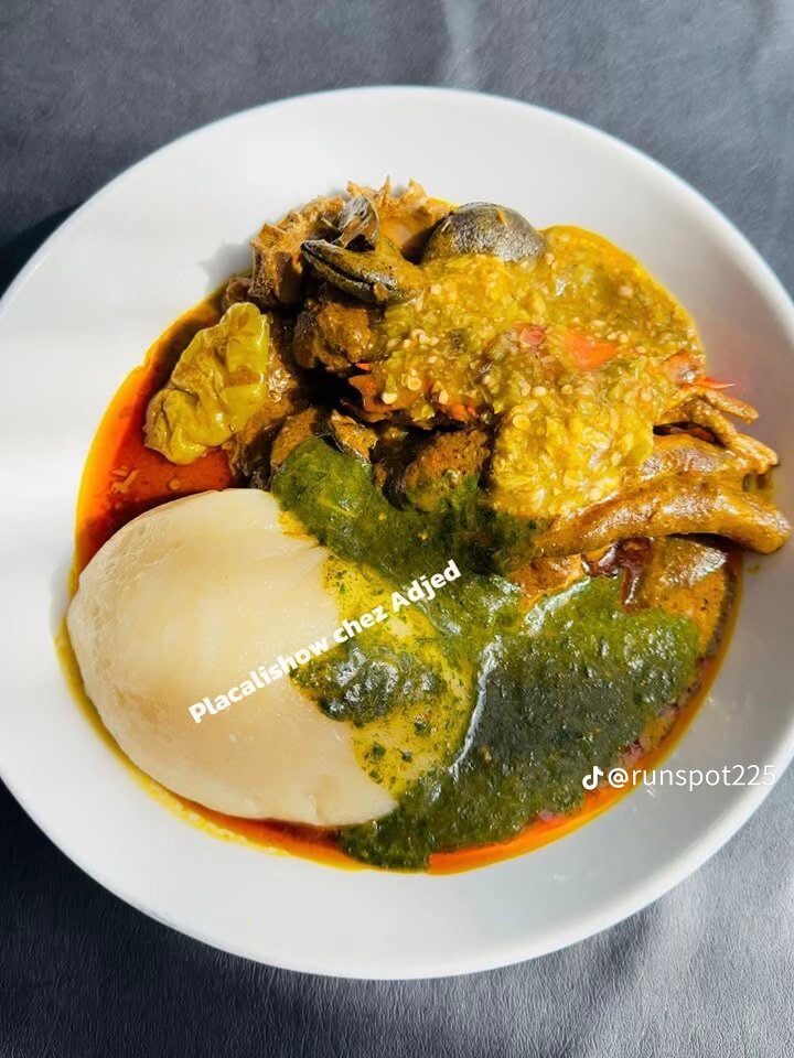 Placali sauce graine et kope