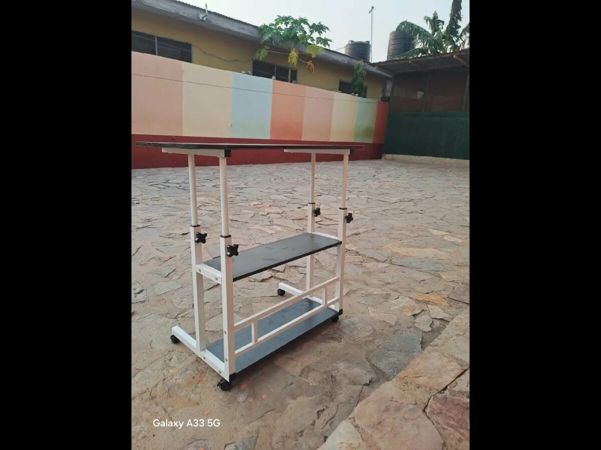 Portable Laptop Bed Side Table With Storage