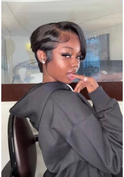 Perruque coupe dame  colore