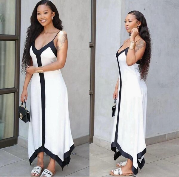 Robe longue élégante femme