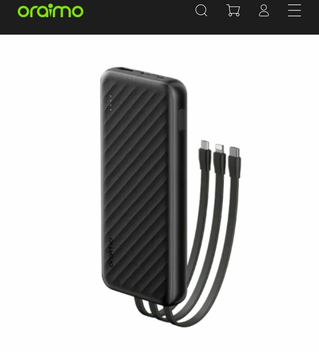 oraimo powerBanque 10.000mah