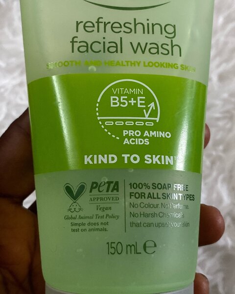 Simple face wash