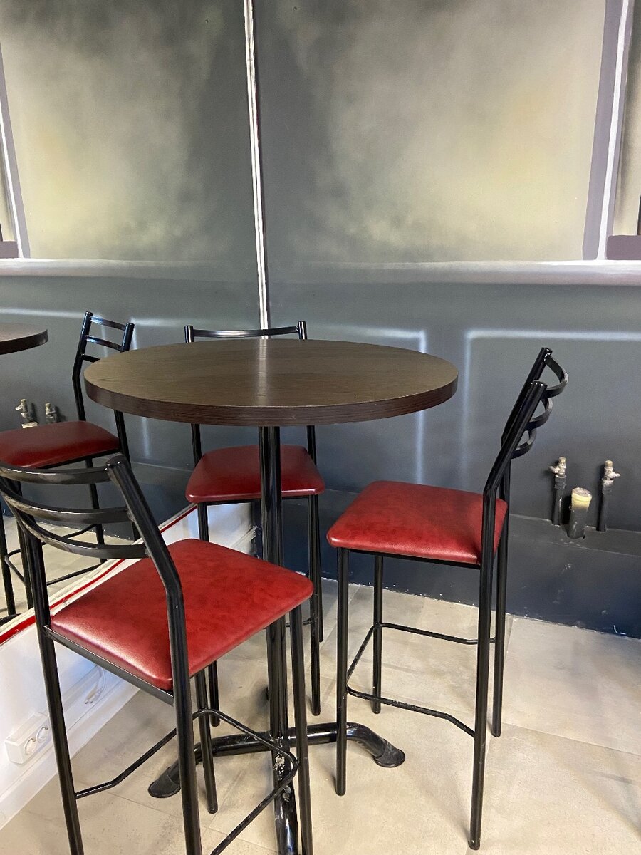 Столы пр 5000(10шт)   Стулья по 1500 (45шт)