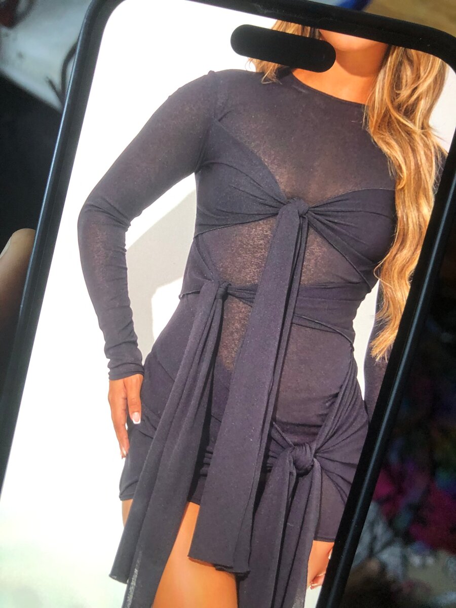 Robe moulante imprimée