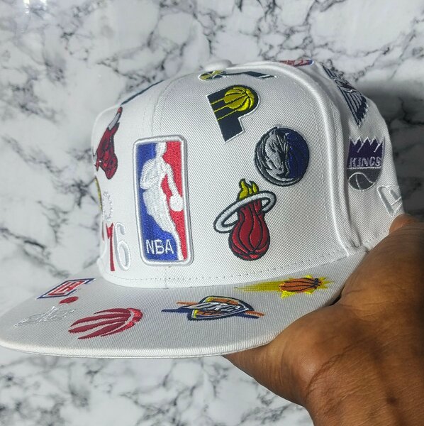 Casquette NBA Blanche
