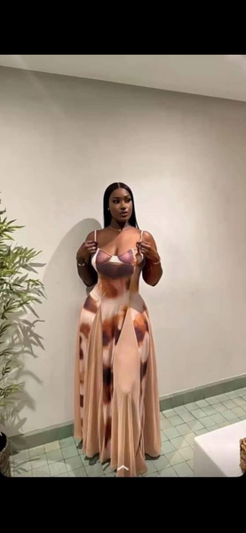 Robe longue élégante bohème