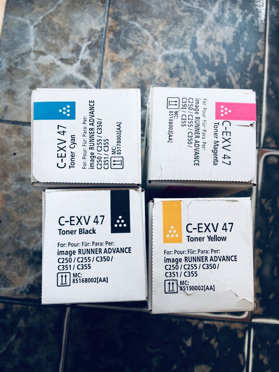 C-EXV 47 Toner Catridges