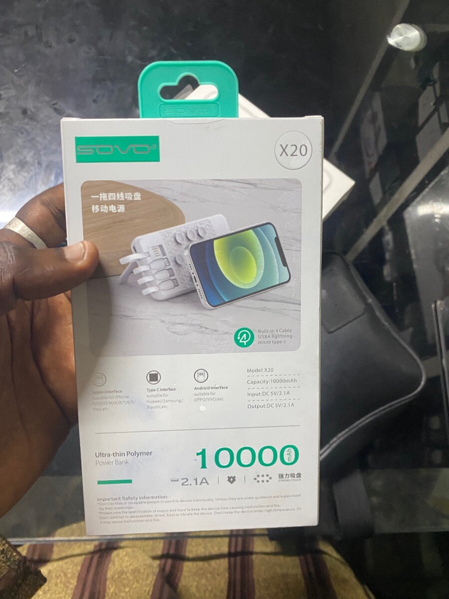 Sovo Power Bank 10000mAh