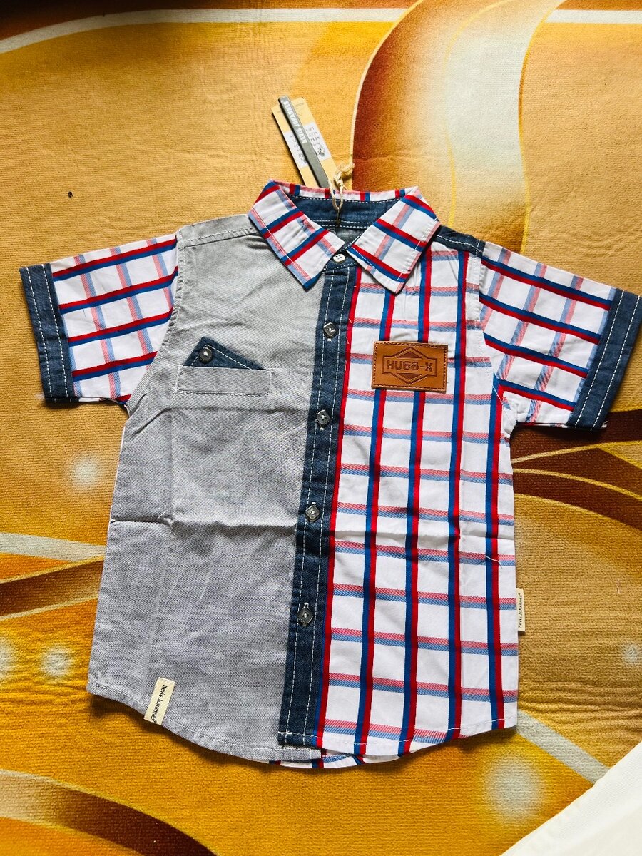 Chemises à manches courtes enfant