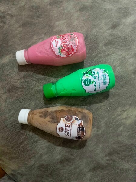 Salsas de Fresa, Menta y Café