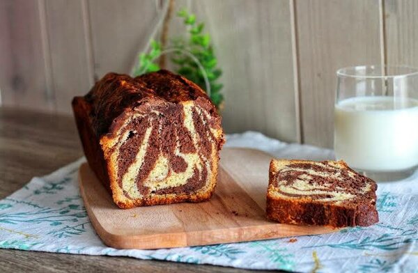 Cake marbré moelleux