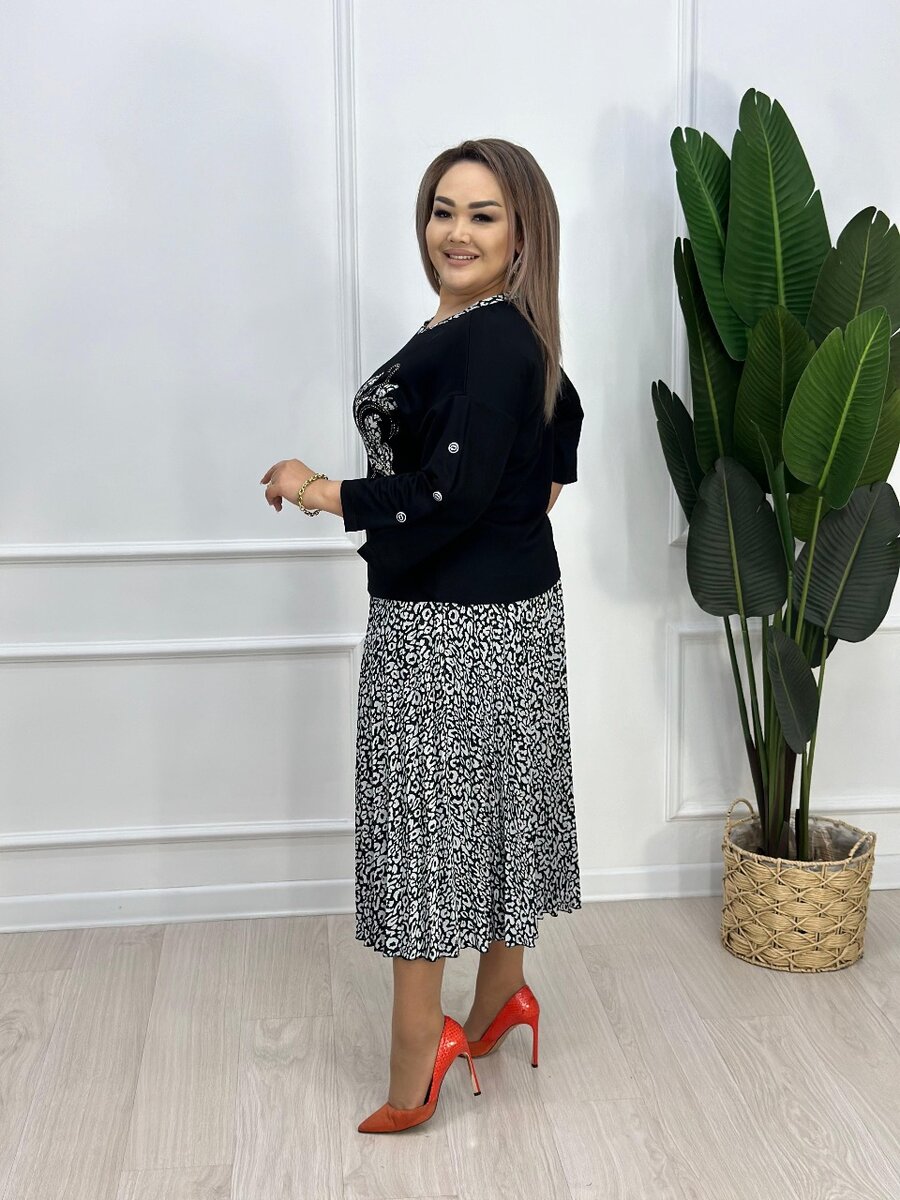 Женское платье для больших размеров