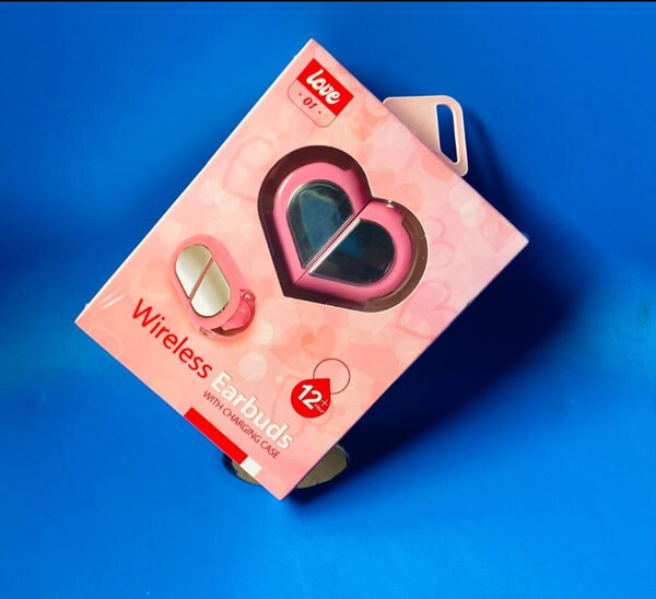 Écouteurs sans fil coeur