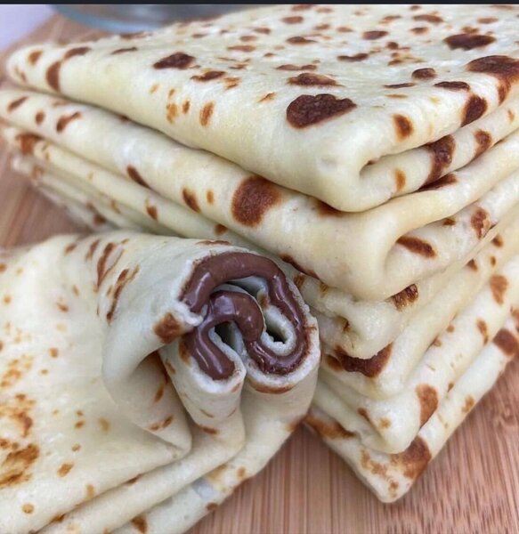 Crêpes au chocolat Nutella
