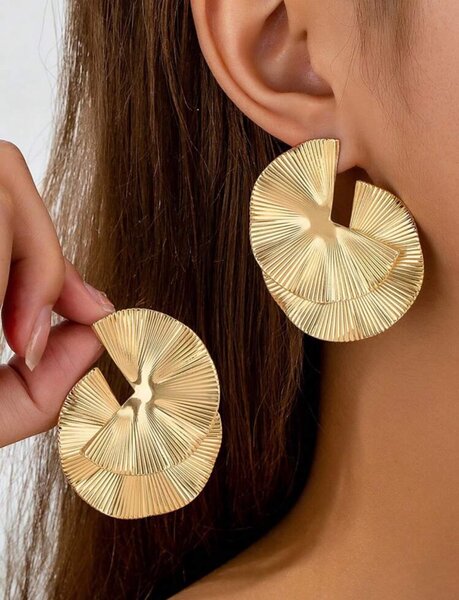 Bold Statement Earrings.