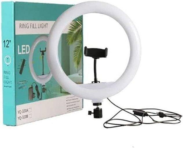 12" Ring Light & tripod stand