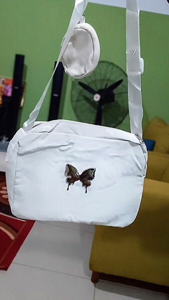 Sac à bandoulière papillon