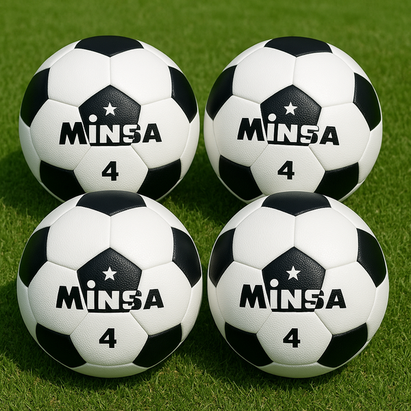 4 Ballons de football Minsa