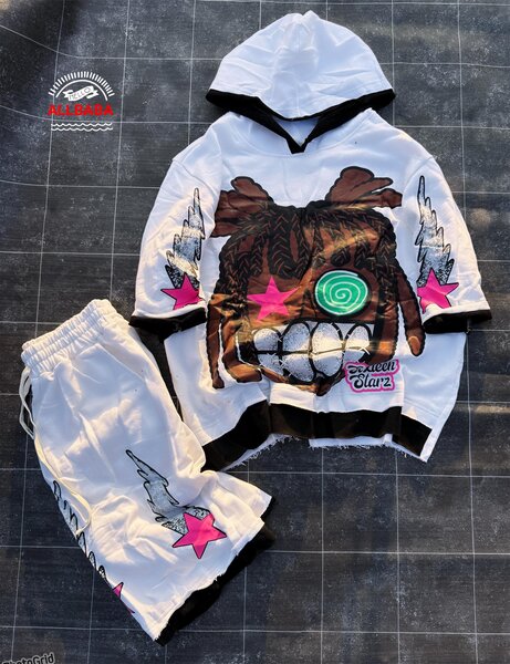 Ensemble décontracté à capuche