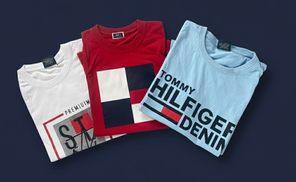 Lot de 3 t-shirts décontractés