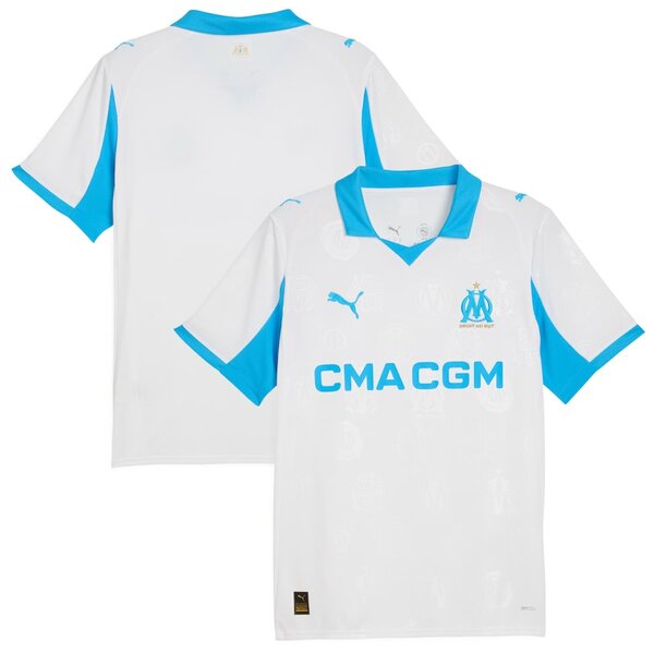 Maillot de Football Blanc OM