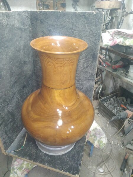 Деревянная посуда:N1 Ваза напольная.