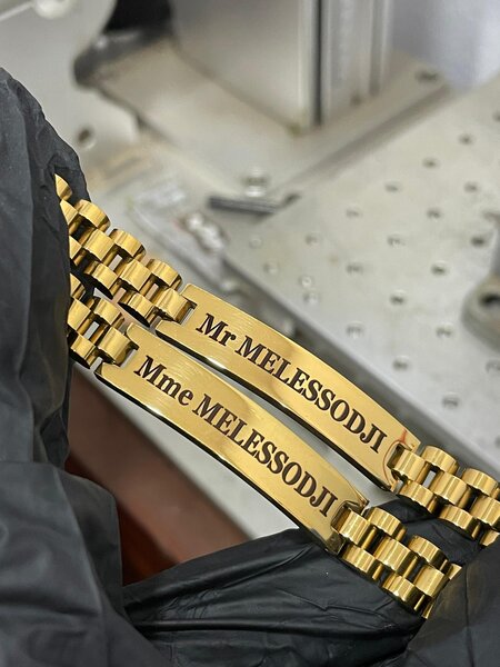 Collier personnalisé en acier