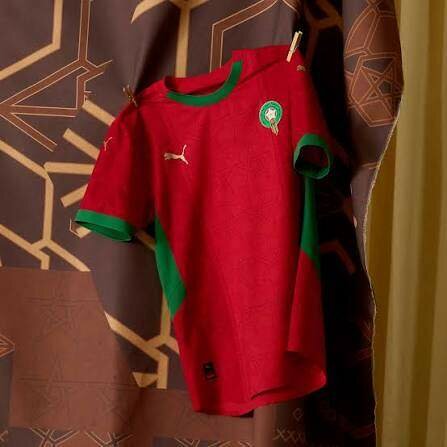 Maillot Maroc Puma Rouge