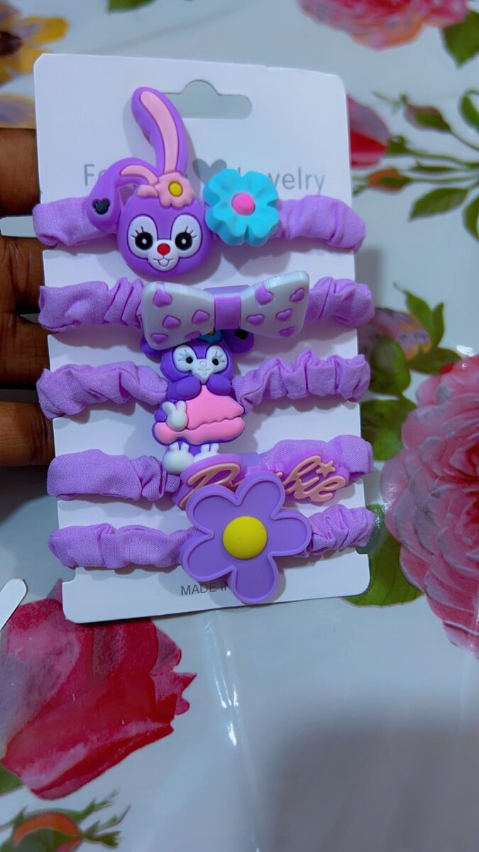 5 in 1 hair scrunchies