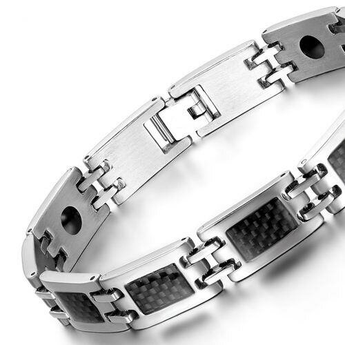 Bracelet en acier inoxydable élégant
