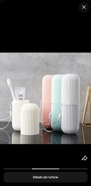 Étui Voyage Brosse à Dents