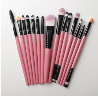 MAANGE 15pcs Professional Makeup Brushes Multifunctional Makeup Brush Set Blending Foundation Eyeshadow Eyeliner maquiagem