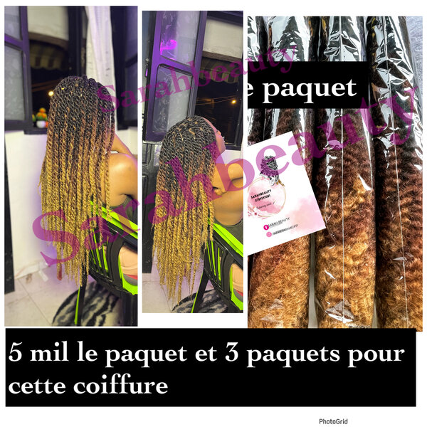 Extensions Cheveux Tressés Ombre