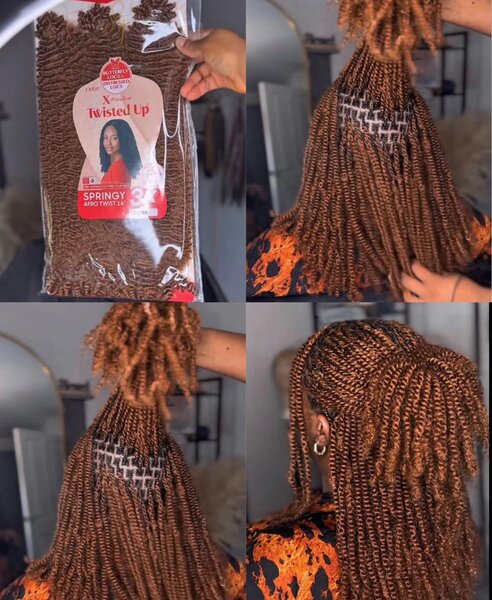 Extensions cheveux tressés