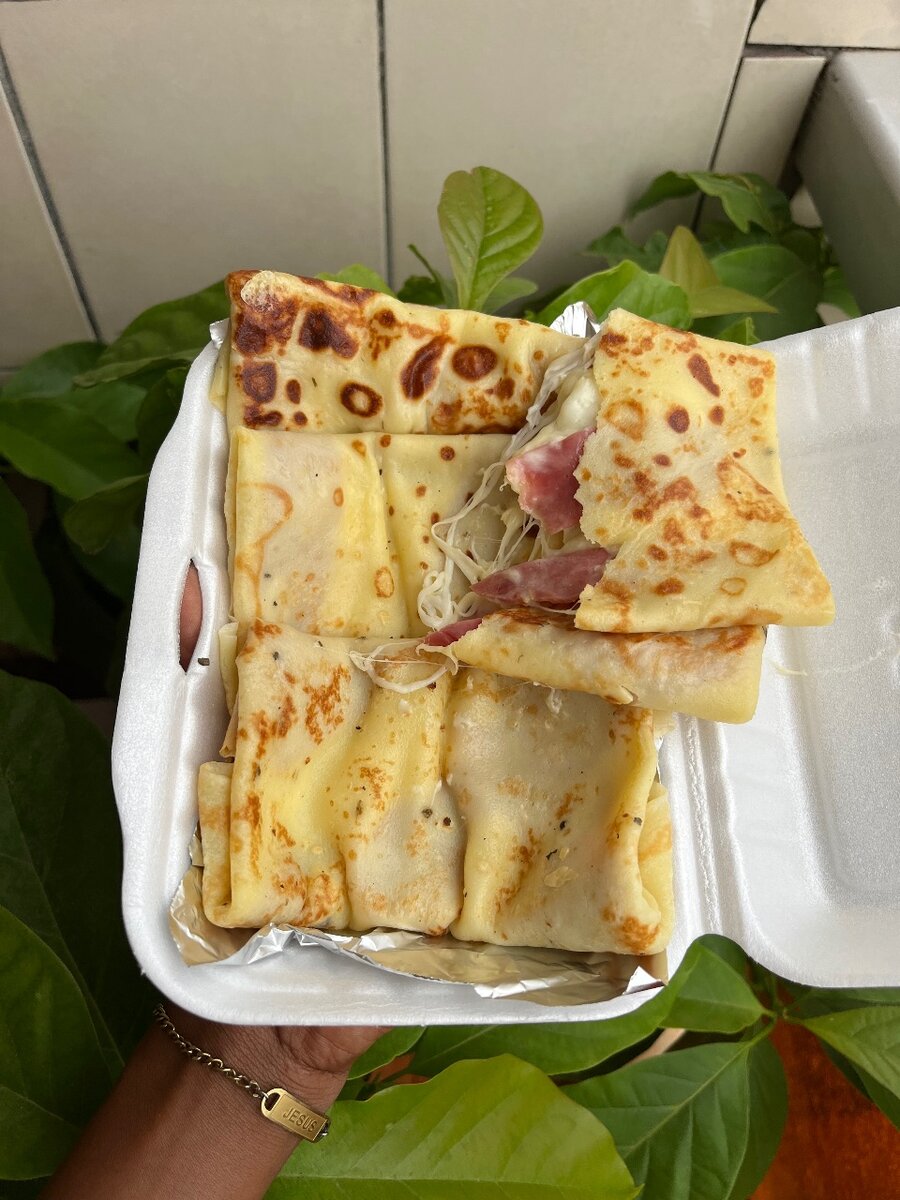 03 Crêpes au jambon et fromage