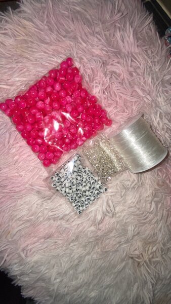 Kit de perles DIY coloré