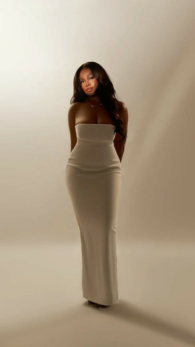 Robe longue moulante élégante