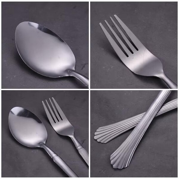 36 cuillères et 36 fourchettes