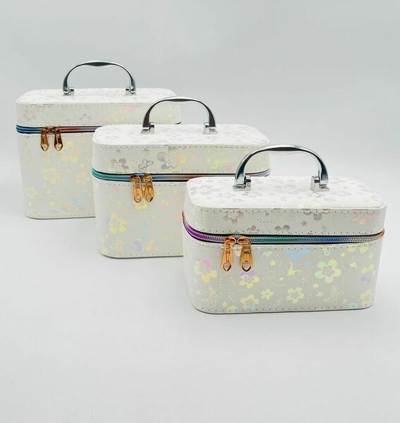 Holographic Makeup Cases Set